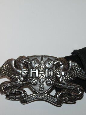 Harley Davidson Suede Belt w/Buckle